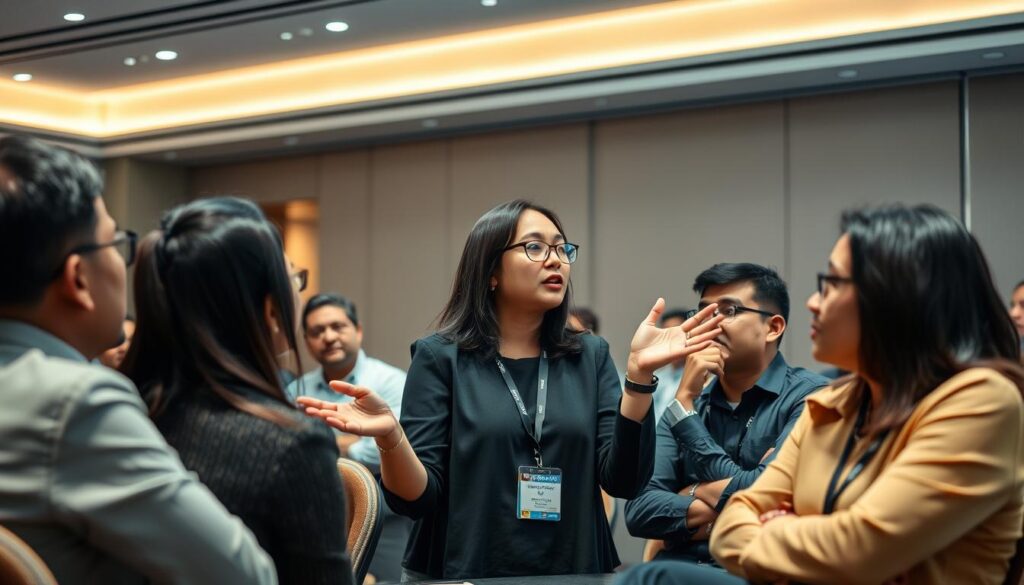 Cinthia Hardiansyah kritik dalam Konferensi Internasional Tahun Ini