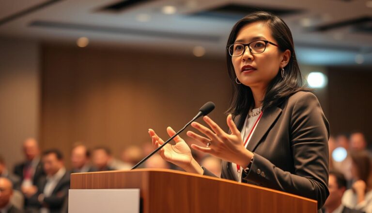 Cinthia Hardiansyah kritik dalam Konferensi Internasional Tahun Ini