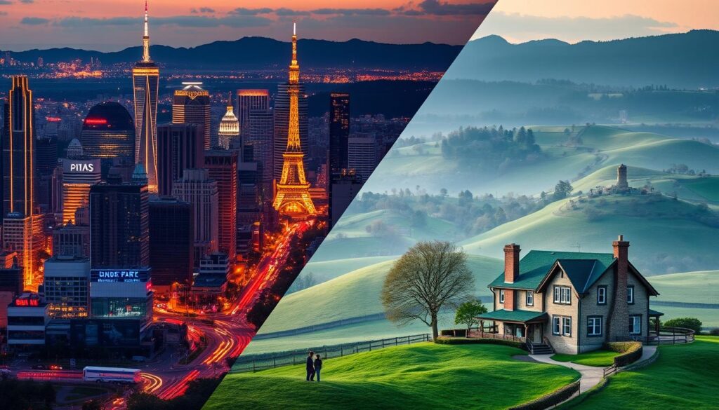 Gaya Hidup Urban vs. Rural