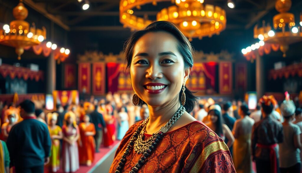 Kenes Handayani di festival budaya internasional